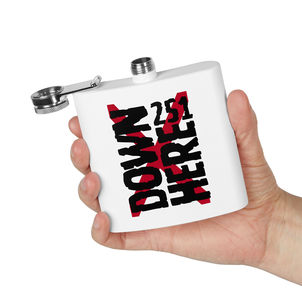 DownHere Pocket Flask