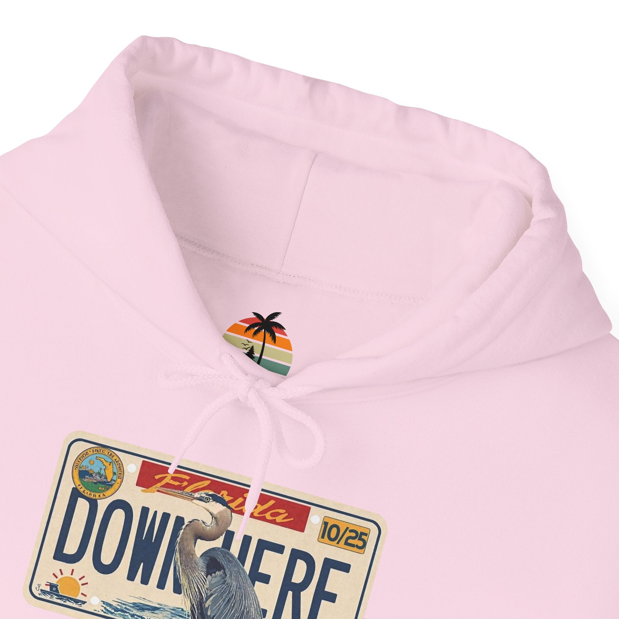 FL Heron Car Tag Hoodie