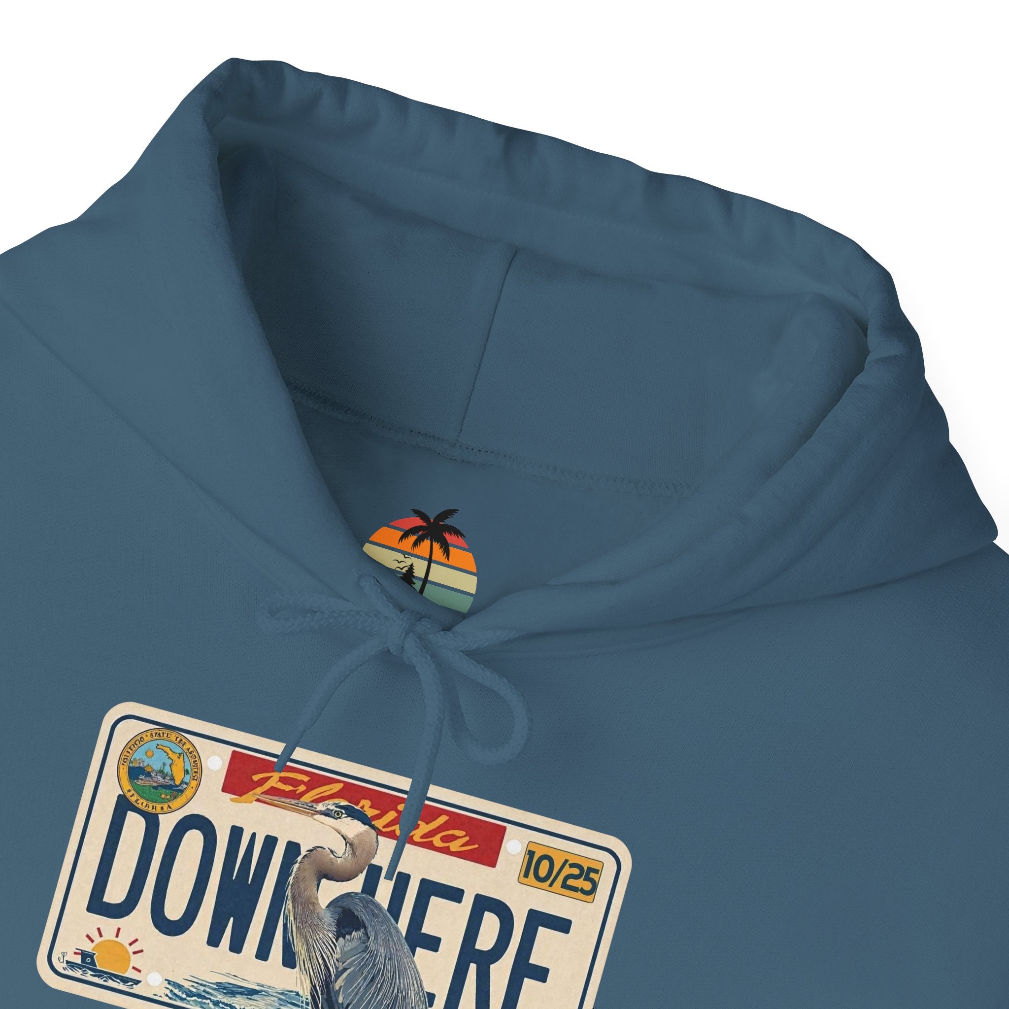 FL Heron Car Tag Hoodie