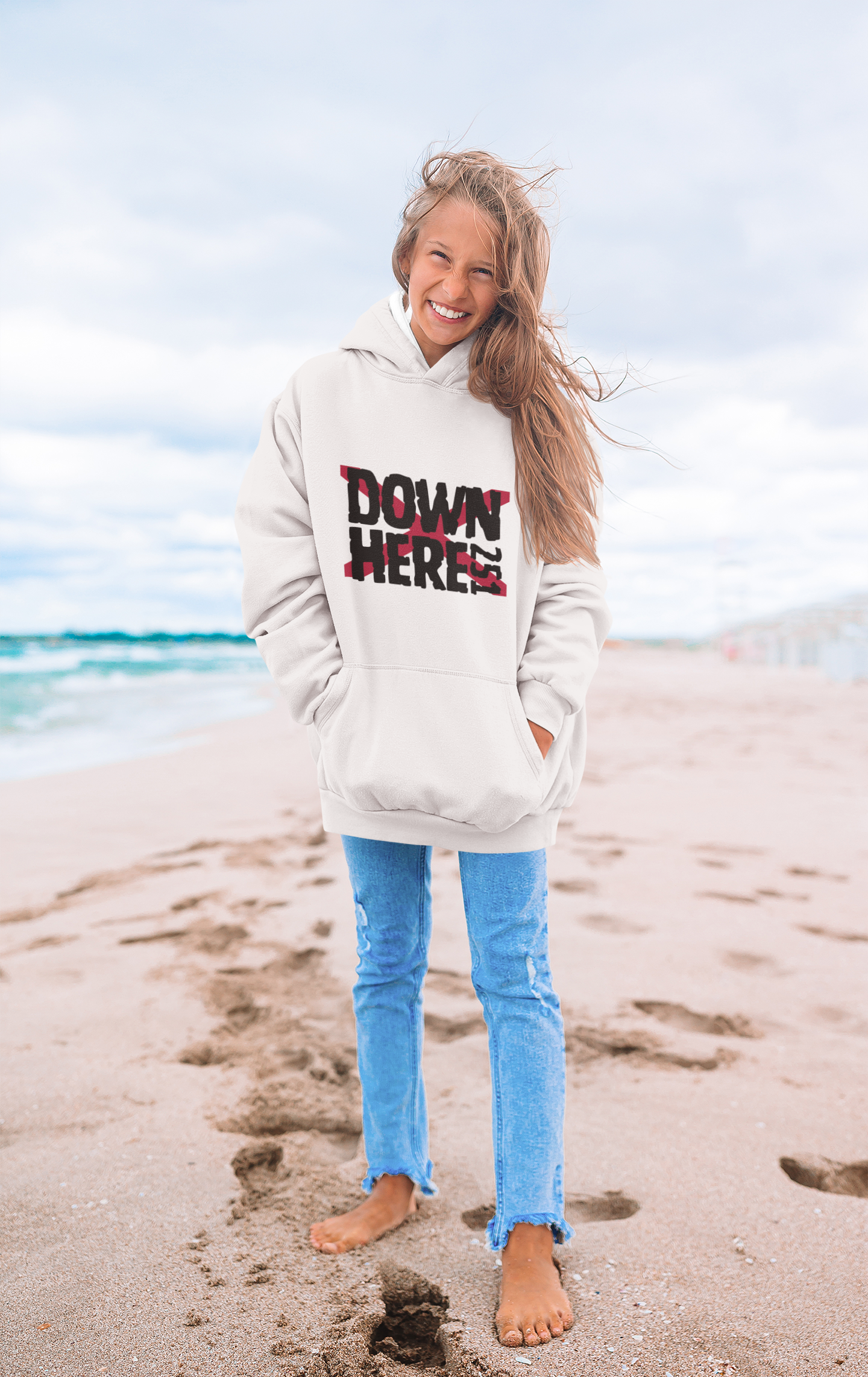 DownHere Flag Hoodie