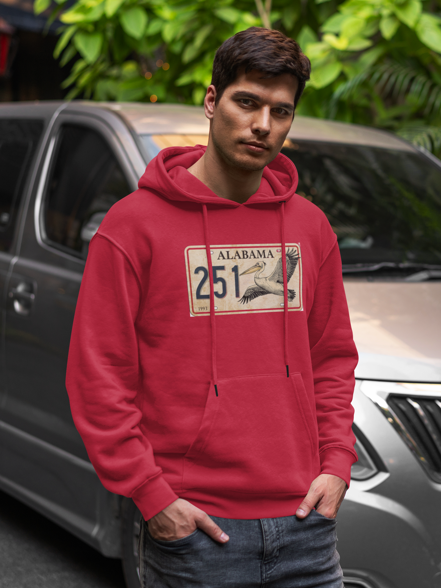 AL Pelican Car Tag Hoodie