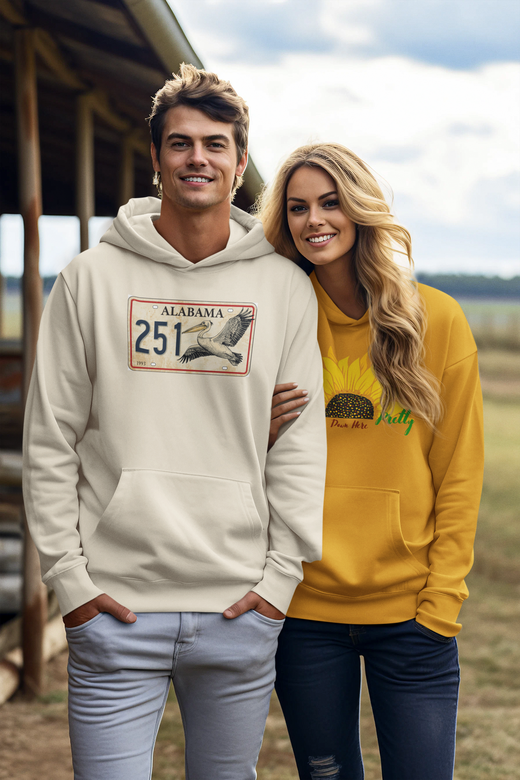 AL Pelican Car Tag Hoodie