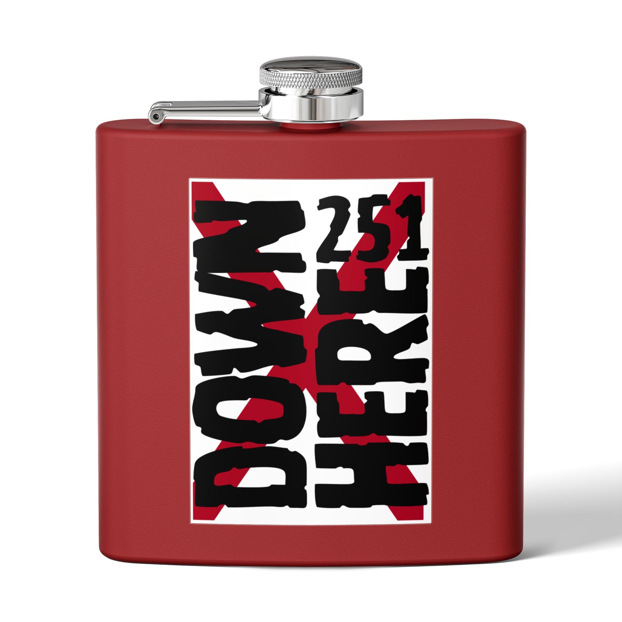 DownHere Pocket Flask