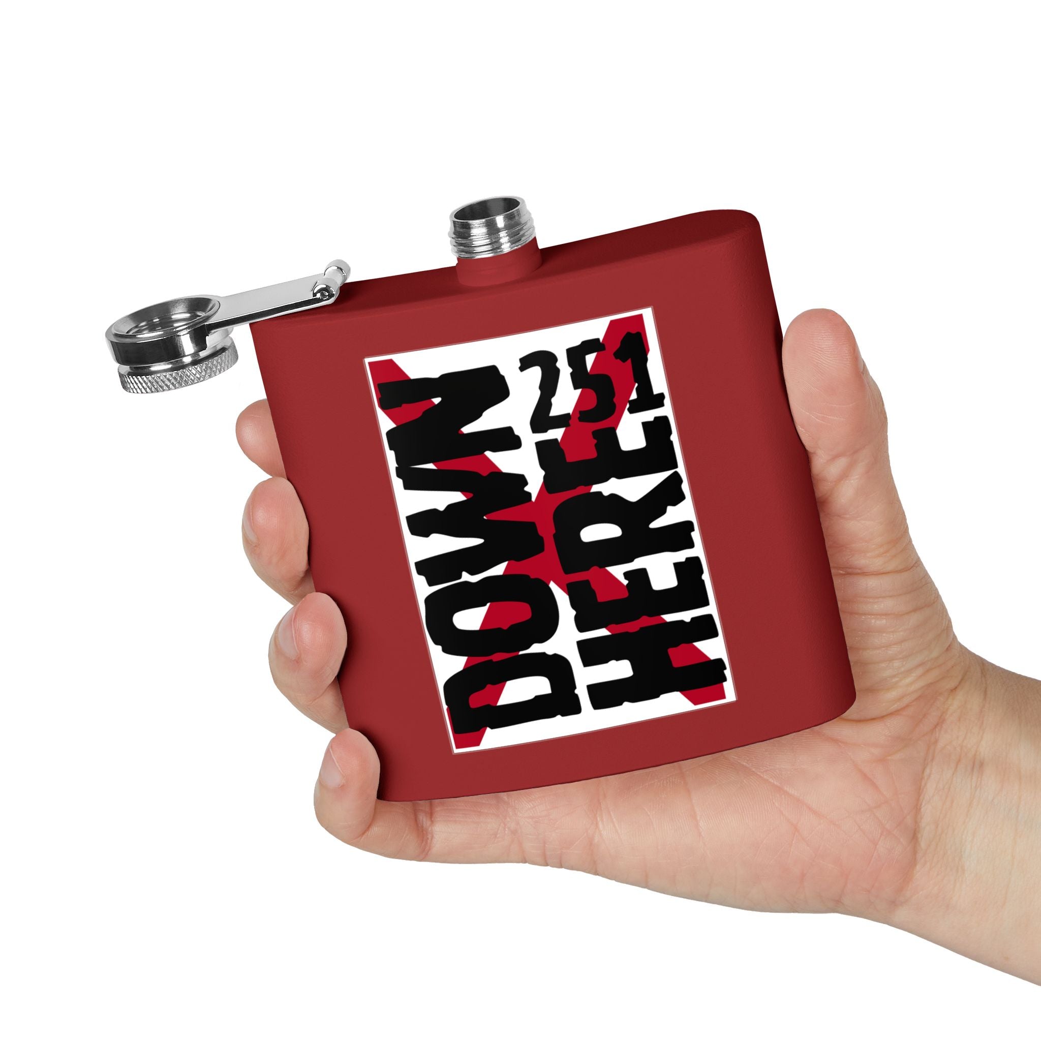 DownHere Pocket Flask