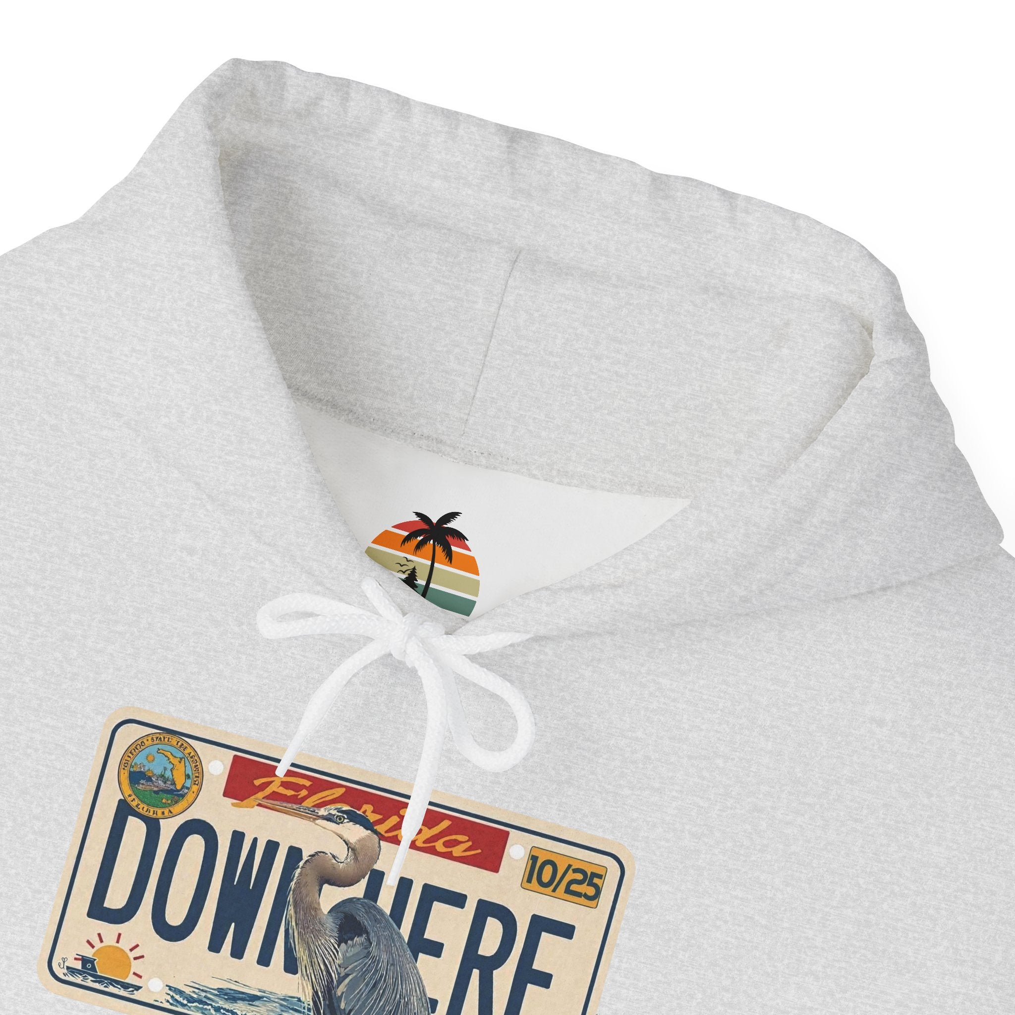 FL Heron Car Tag Hoodie