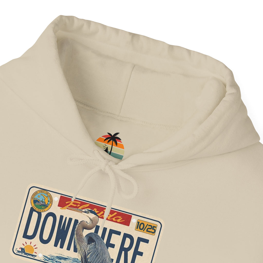 FL Heron Car Tag Hoodie